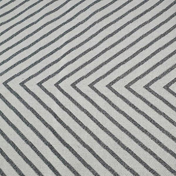 Сream Geometric Rug 100% Cotton Large Small Woven Carpet Grey Pattern Area Mat