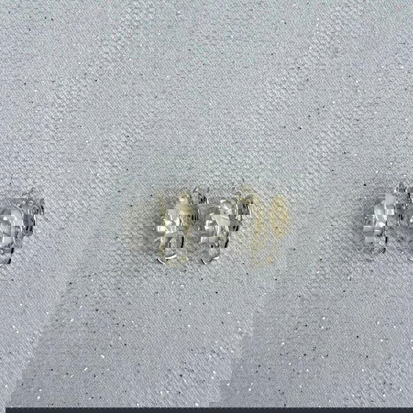 Ivory Clip On Earrings, Floral Side View, Flower Clip On Earrings For Non Pierced Ears, Ivory Statement Earrings, Vintage Style Floral Earrings, Elegant Clip On Earrings