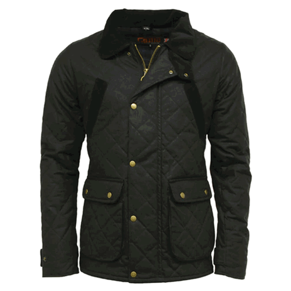 British made quilted jacket