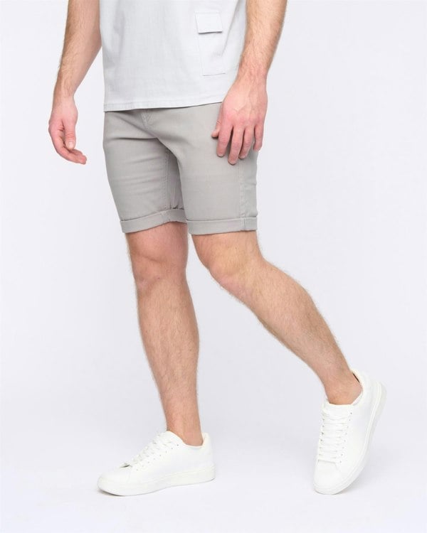 Duck and Cover Moreshore Chino Shorts Light Grey