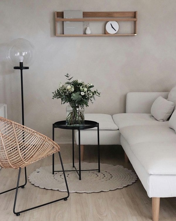 Doily rug OATMEAL - Zuri House