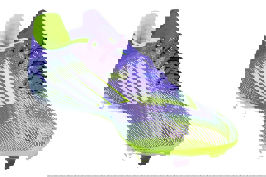 Adidas F50 League Fg/Mg Mens Football Boots Soccer Cleats  JI0003 - Purple White Yellow JI0003 - Photo 3