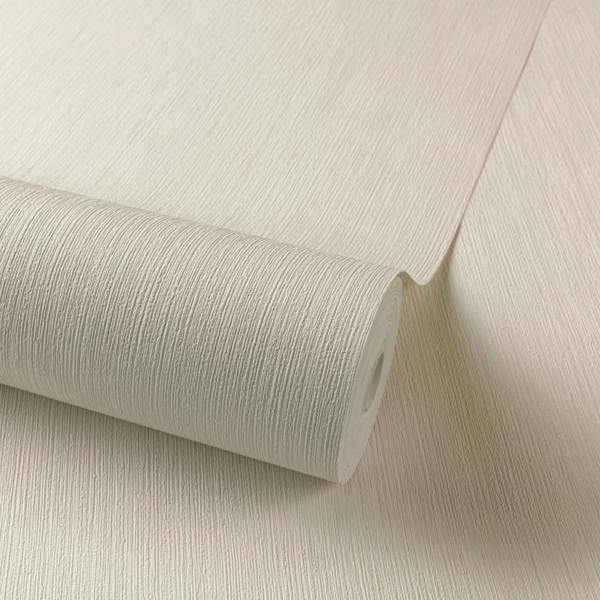 Grandeco Brushstroke Effect Plain Matisse Textured Wallpaper, Off White