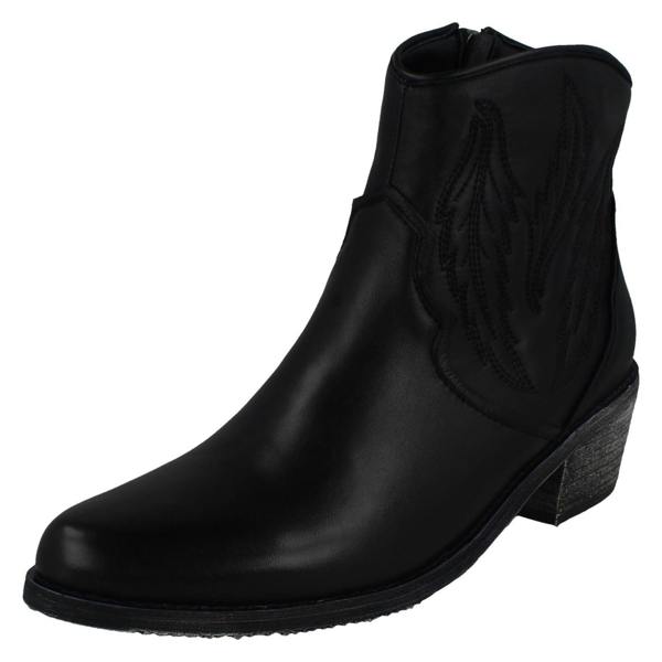 Leather Collection Ladies Leather Collection Cowboy Boots F51133