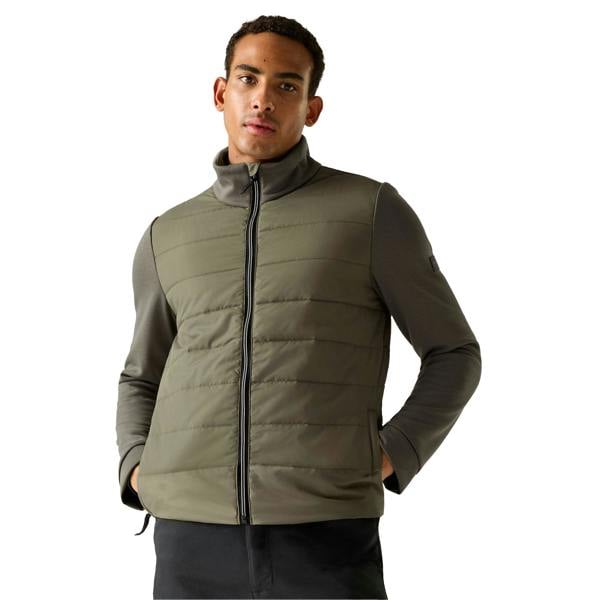 Regatta Mens Waverhill Hybrid Jacket - Smokey Olive - 