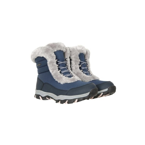 Mountain Warehouse Women's Ohio Thermal Short Shaft Snow Boots - Blue