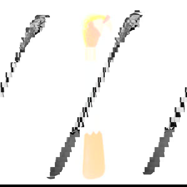 Embassy London Parrot - Multi - Hand-painted shoe horn with sculpted parrot head