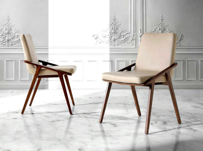 Angel Cerdá Mink Leatherette Chair 4019