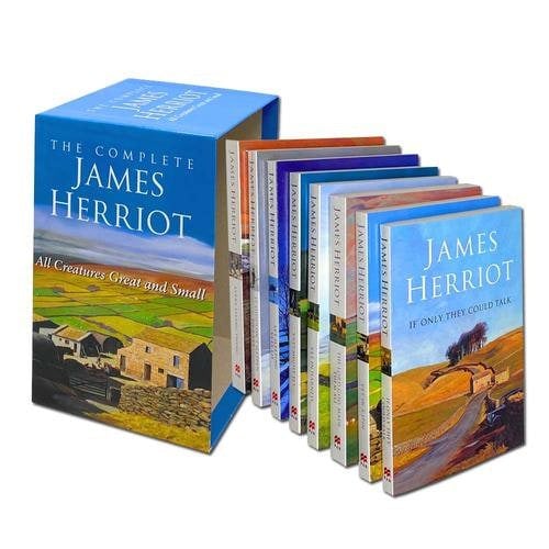 The Complete James Herriot Collection 8 Books Box Set 1-8 By James Herriot