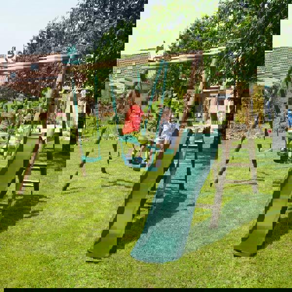 Soulet Figue Wooden Swing Set with Slide