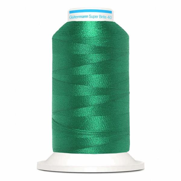 Gutermann Super Brite Polyester 40 Embroidery Thread 1000m Polyester Thread Suitable For Embroidery