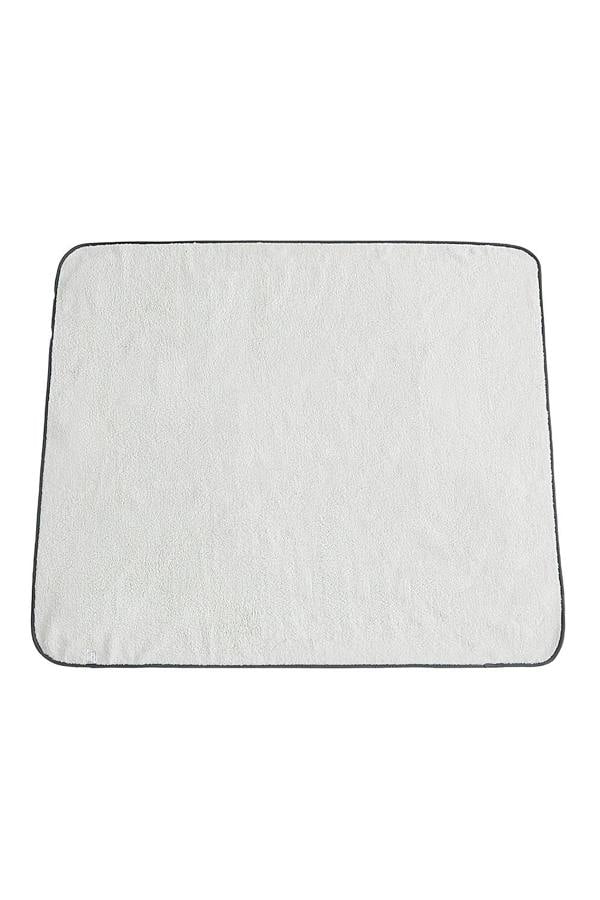 Living and Home 120cm x 100cm Grey Premium Waterproof Pets Blanket for Bed, Sofa
