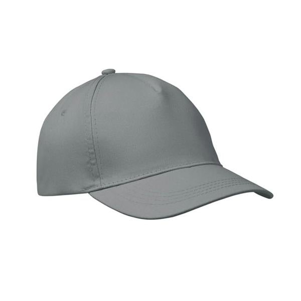 MidOcean Buzz 5 Panel Baseball Cap - Grey - 