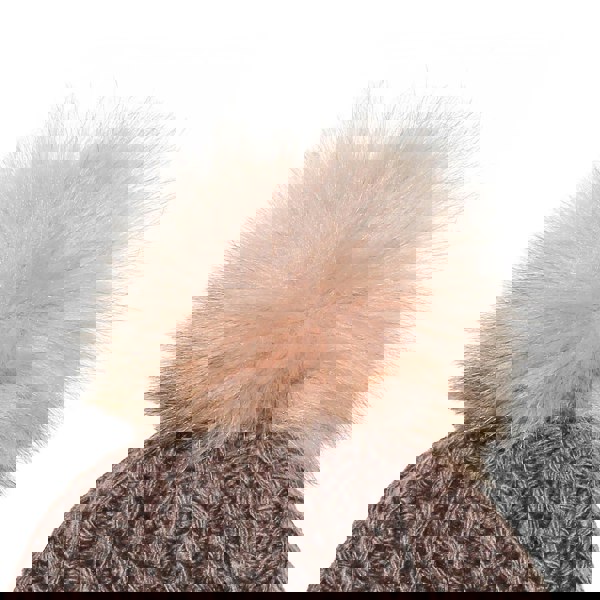 Fisherman Stitch Pom Pom Hat Stay Cozy & Stylish with Fisherman Stitch Pom Pom Hat