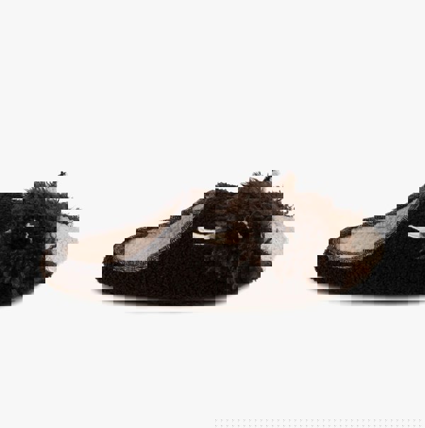 Totes Toasties NOVELTY APPLIQUE MULE Slippers Mens Brown