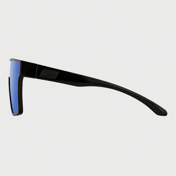 Dirty Dog WEREWOLF - Black Crystal with Blue Mirror Lens