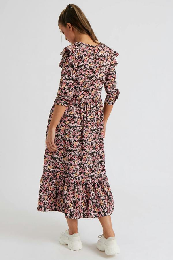 Urban Bliss Ruffle Smock Dress