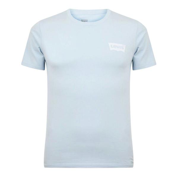 Levis Mens Logo Cotton Regular T-Shirt - Mist - 