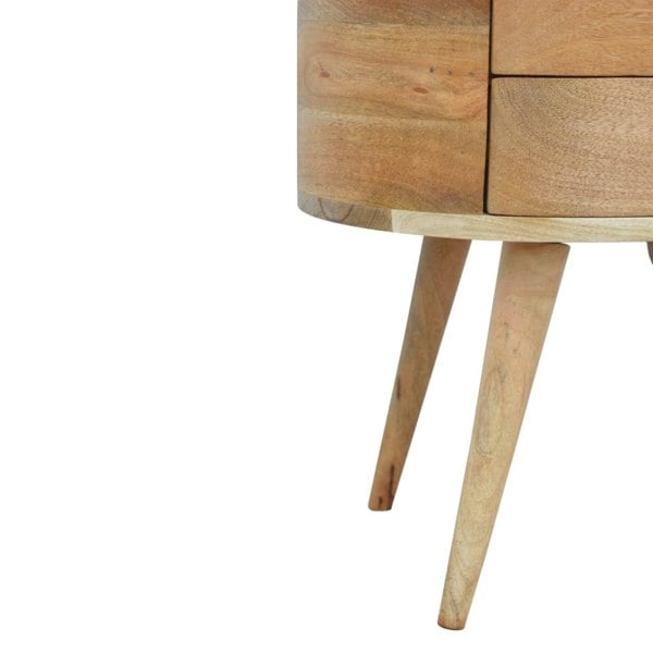 Artisan Furniture Rounded Bedside Table