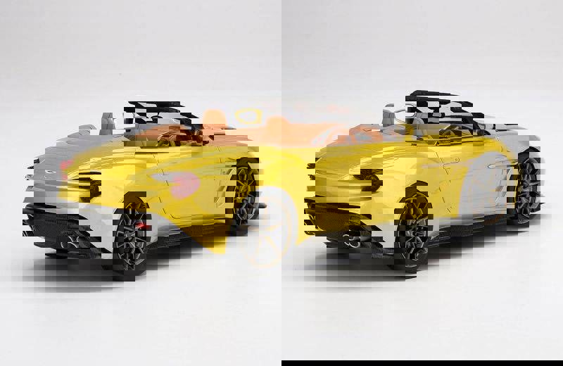 TSM Aston Martin Vanquish Zagato Volante Cosmopolitan Yellow 1:18 TSM TS0215