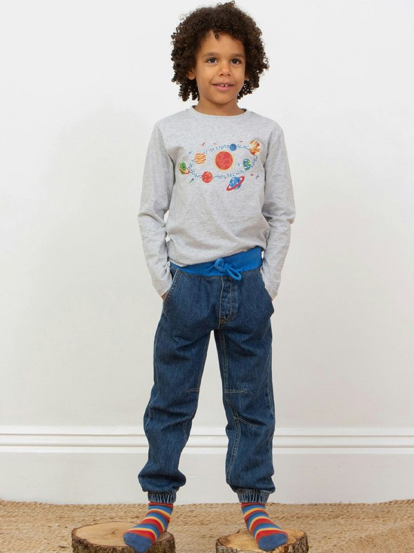 Kite Boys Organic Solar System T-Shirt