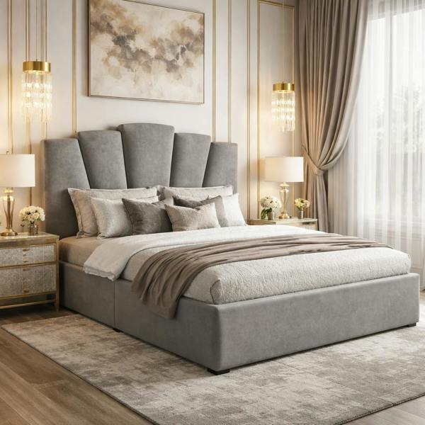 Great British Beds John Art Deco Divan Bed