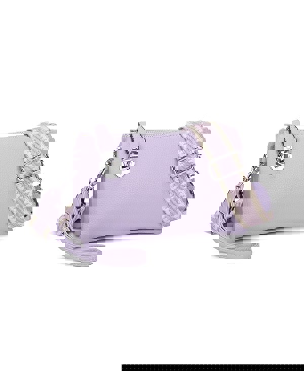 Kitise Wide Pattern Strap Crossbody Handbag Shoulder Purse