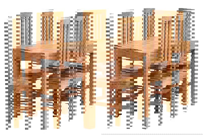 IH Design Logan Light Mango Large Dining Table 6ft (180cm)