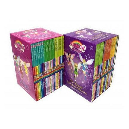 Rainbow Magic Series 42 Books Set Colour Fairies Weather Fairies Party Fairies Jewel Fa..