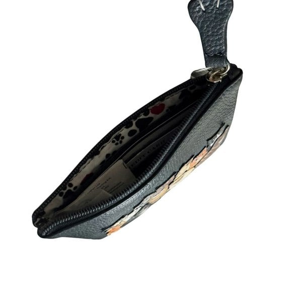 Mala Leather The Meowfia Cats Leather RFID Coin & Card Purse