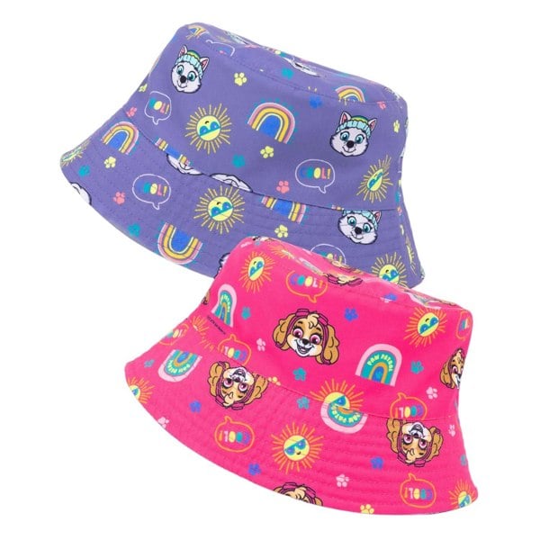 Paw Patrol Girls Reversible Bucket Hat - Pink/Purple