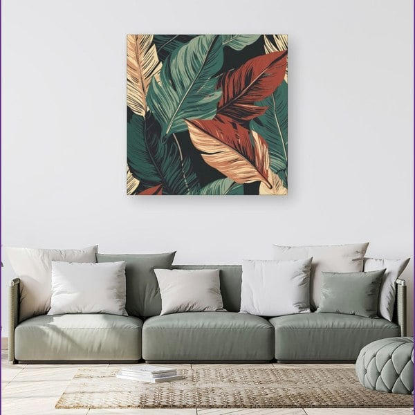 Warren Reed Autumn Colour Leaves Canvas