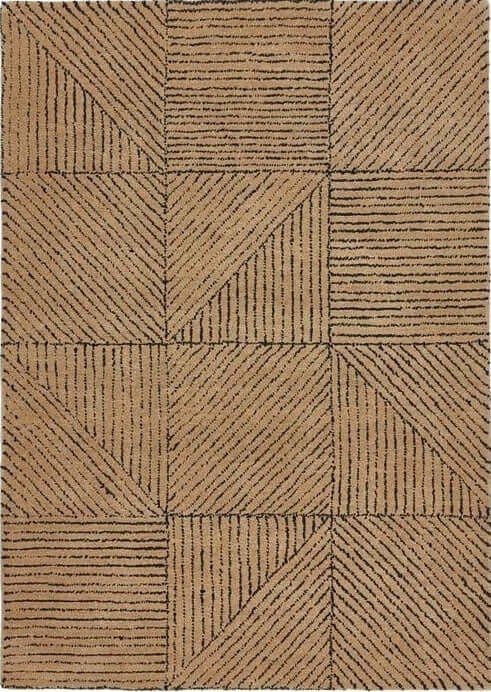 The Rugs Modern Geometric Wool Rug | Stylish Home Decor