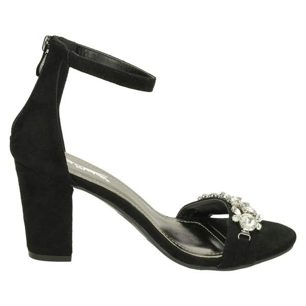 Anne Michelle Ladies Anne Michelle Jewel Trim Sandals