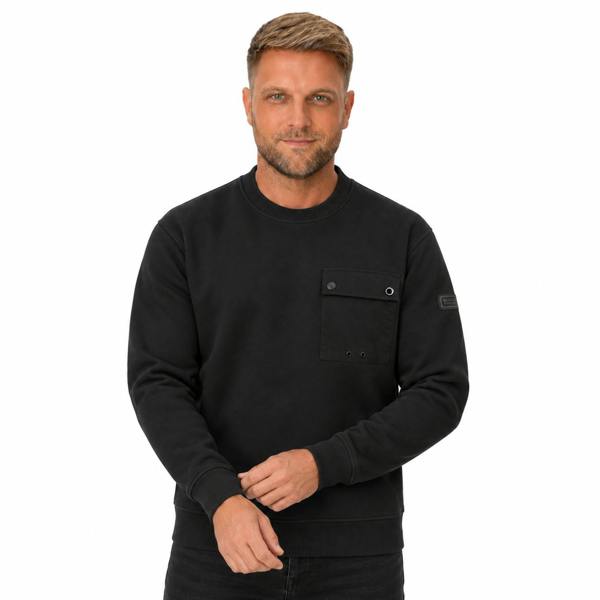 Barbour International Inline Sweatshirt Black