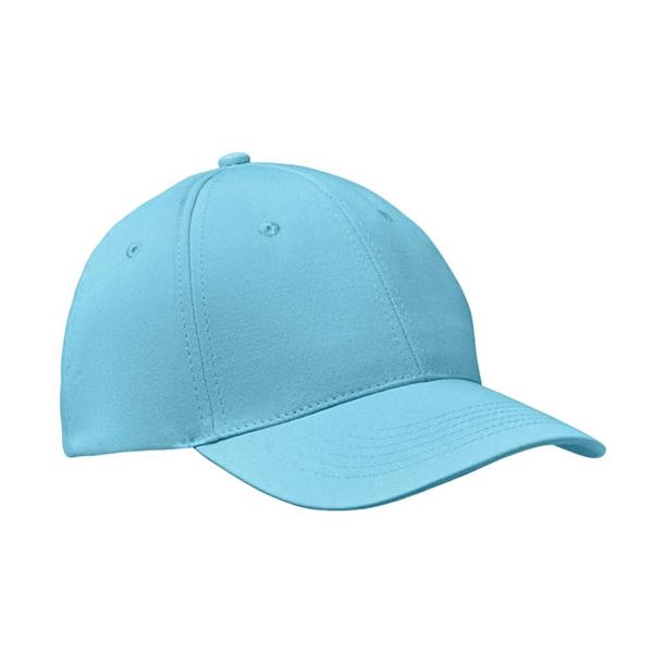 MidOcean Basie 6 Panel Baseball Cap - Baby Blue - 