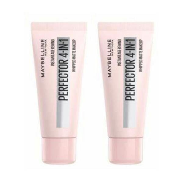 Maybelline New York 2 x Maybelline Instant Anti Age Perfector 4-in-1 Whipped Matte Makeup - 05 Deep