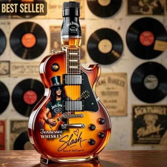 Obasyhig Rock Guitar Whisky Bottle