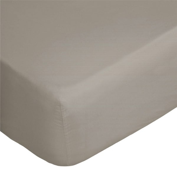 Belledorm 400 Thread Count Egyptian Cotton Extra Deep Fitted Sheet - Pewter