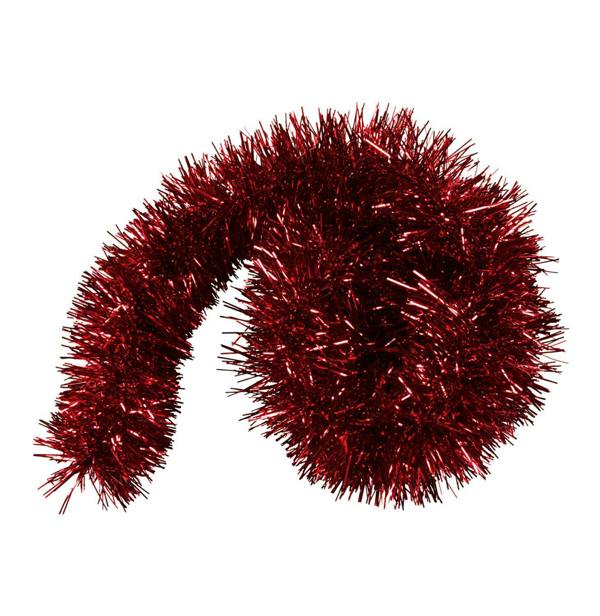 Red Christmas Tinsel Garland Range 1.8m for Trees, Home Displays and Festive Decor image 5