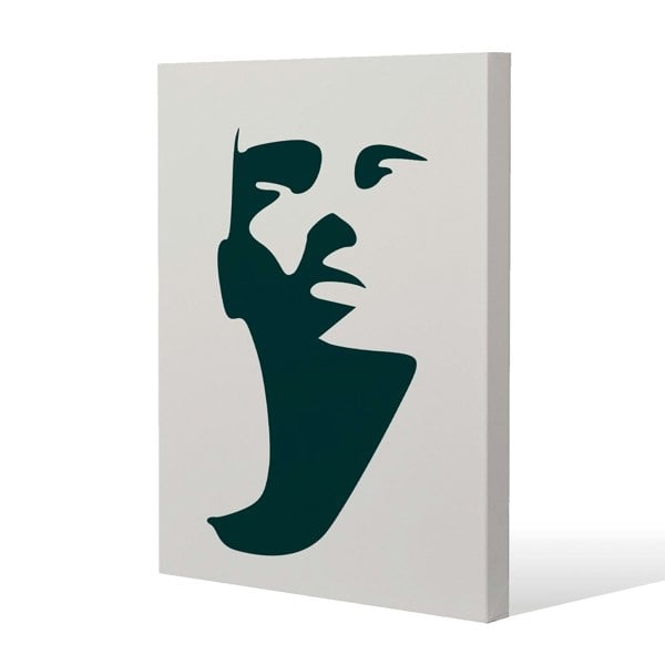 Benjamin Tate Design Elegant silhouette (Canvas Print)