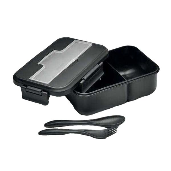 MidOcean Makan Polypropylene Lunch Box - Black - 