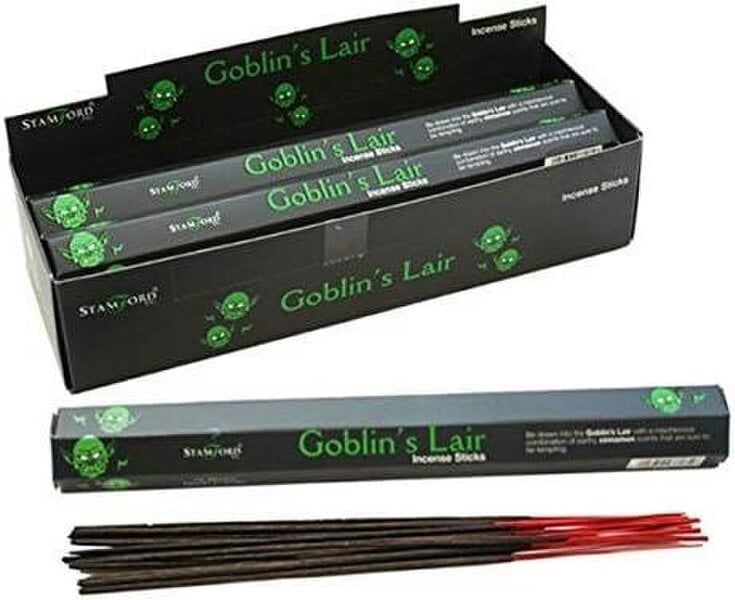 Stamford Black Range Goblin's Lair Incense Sticks, 6 packs, 90 sticks