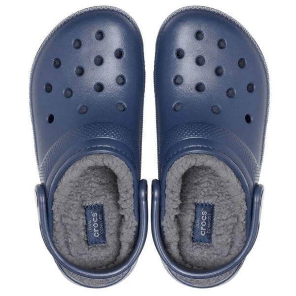 Crocs Classic Lined Clog - Navy - Daley Footwear