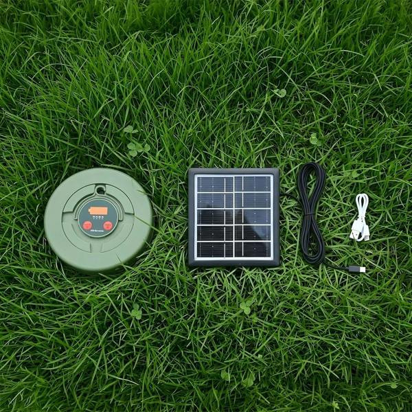 Milagro Corda Solar Lamp 9000K + 8M 3000K Ip44 Green