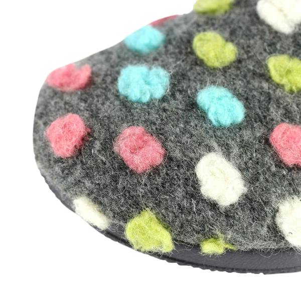 Lunar Womens/Ladies Montreal Slippers - Grey - 