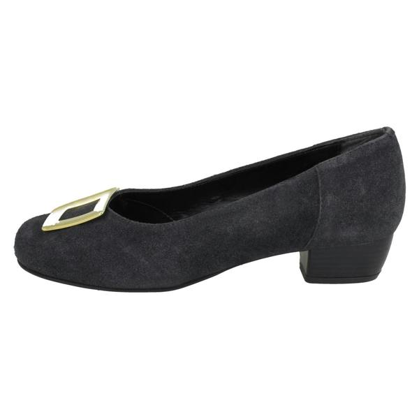 Da Bella Ladies Da Bella Heeled Court Shoes With Buckle Detail Kate