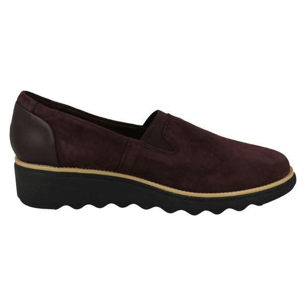 Clarks Ladies Clarks Slip On Smart Shoes - Sharon Dolly