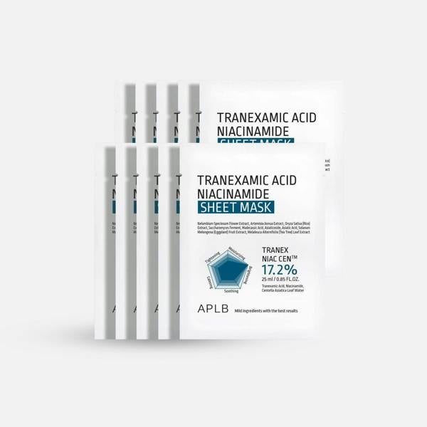 APLB Tranexamic Acid Niacinamide Sheet Mask (1pc / 10pcs)