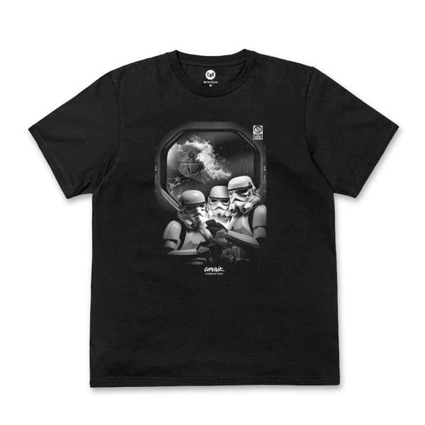 No Phones! Black T-Shirt